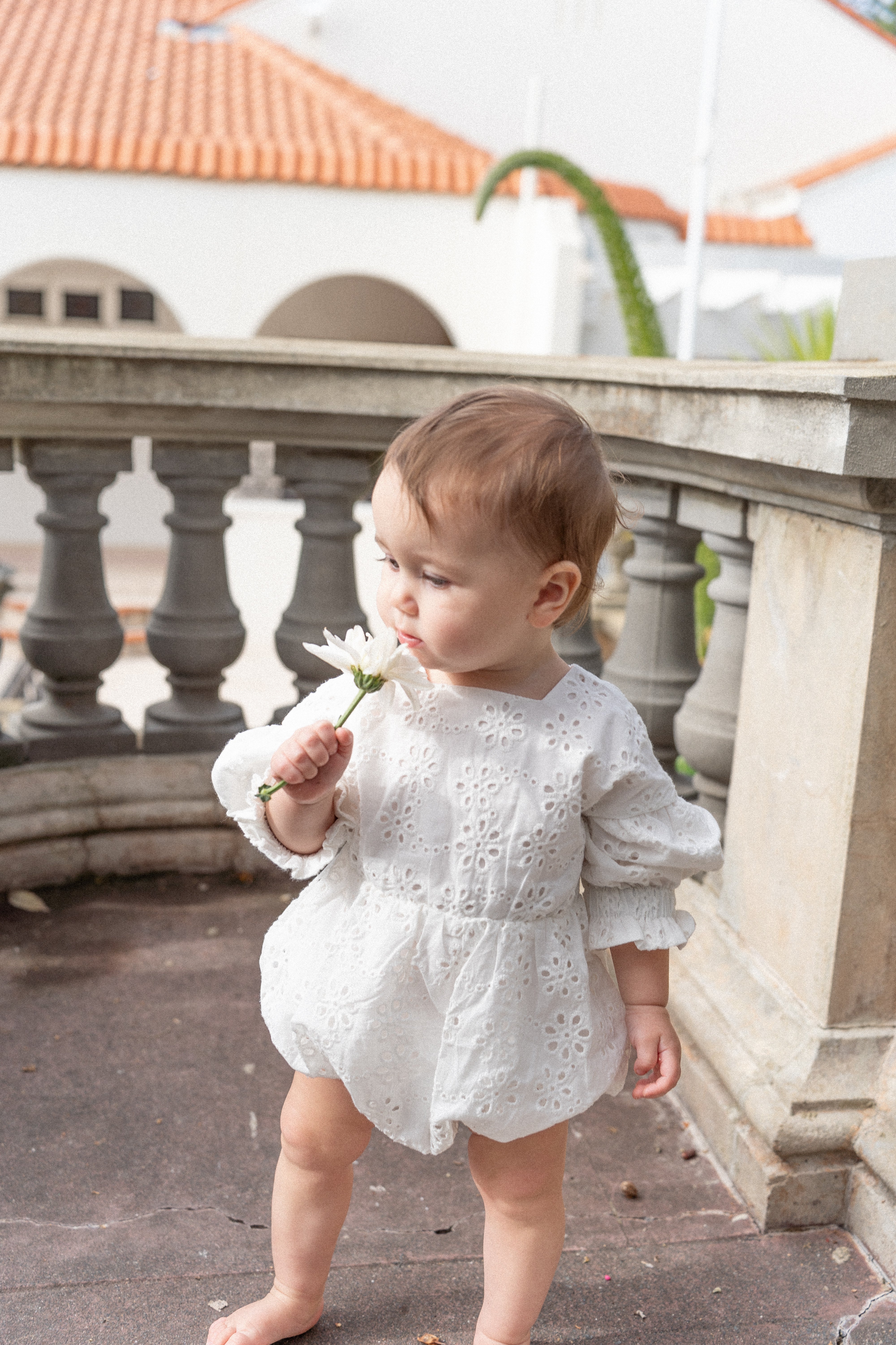 Daisy Lace Romper