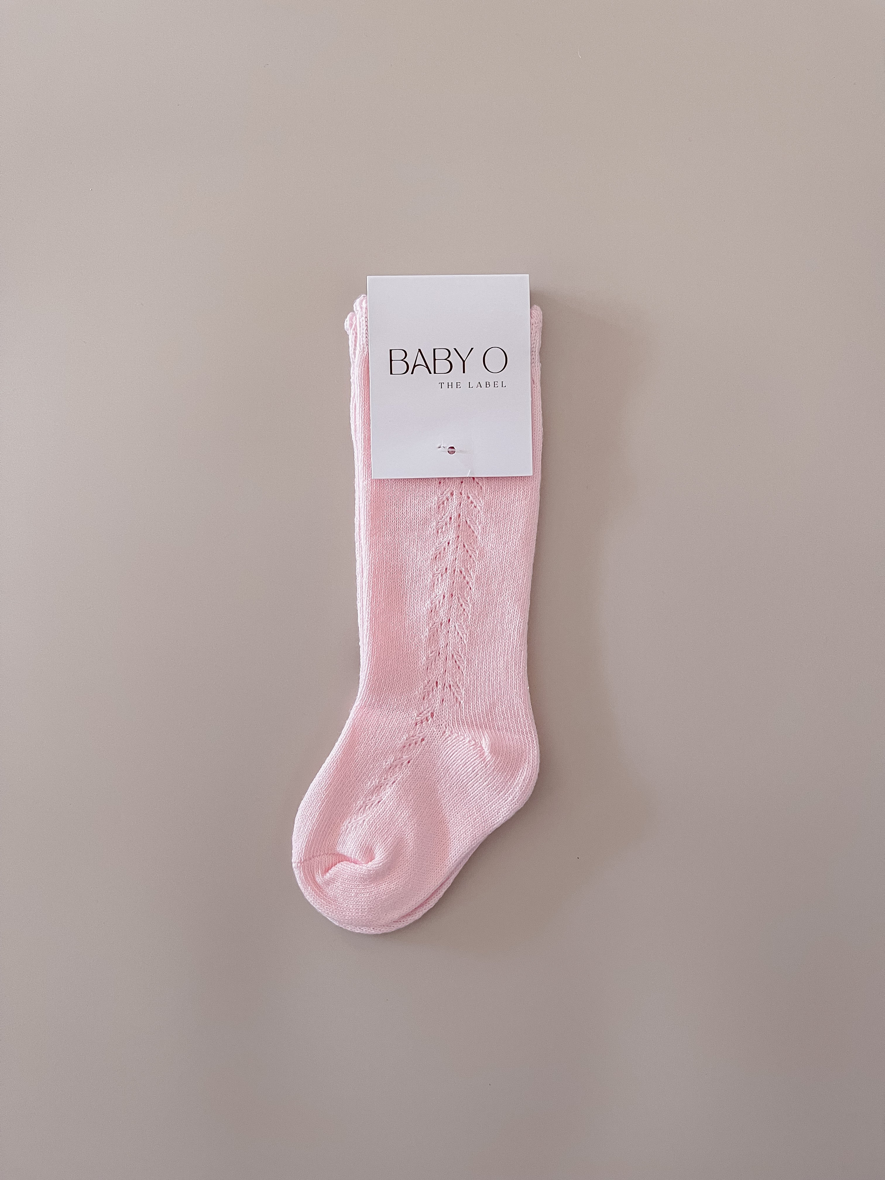 Lace Socks - Baby Pink